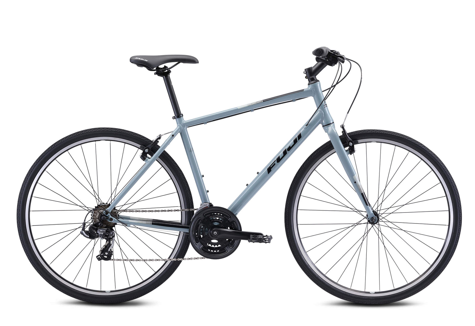 Fuji Absolute 2.1 Cool Gray Hybrid Bike 17"
